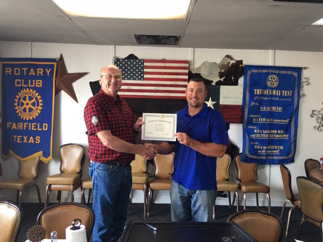 Tyus Joins Rotarian Tradition