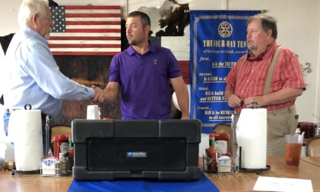 Bayless Installed As New Fairfield Rotary Club President
