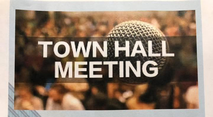 Town Hall Meeting RESCHEDULED to Friday, July 19 at the Green Barn Civic Center