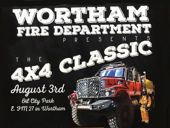 Wortham VFD Hosts 4×4 Classic Fundraiser This Weekend