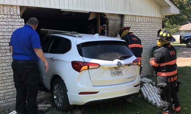 Minor Injury in House Wreck