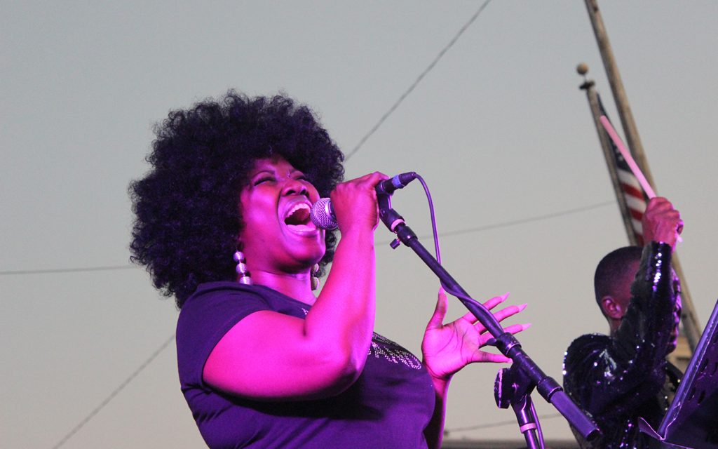 Crowds Enjoy Blues Fest on Brick Streets of Wortham