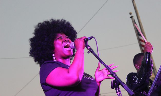 Crowds Enjoy Blues Fest on Brick Streets of Wortham