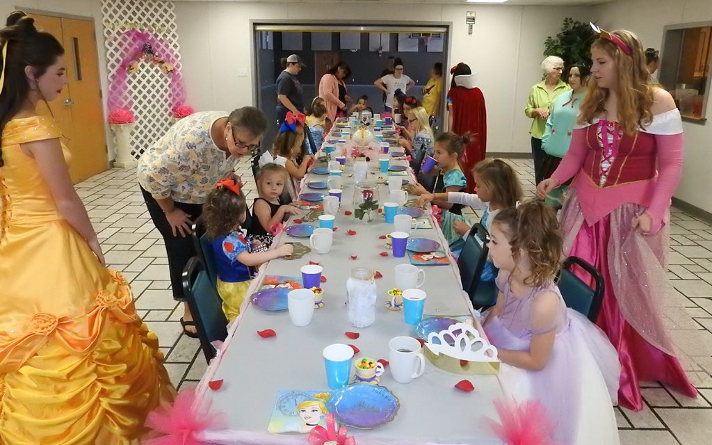 Tea Party Hosted by Disney Princesses and Calvary Baptist