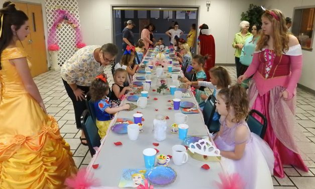 Tea Party Hosted by Disney Princesses and Calvary Baptist
