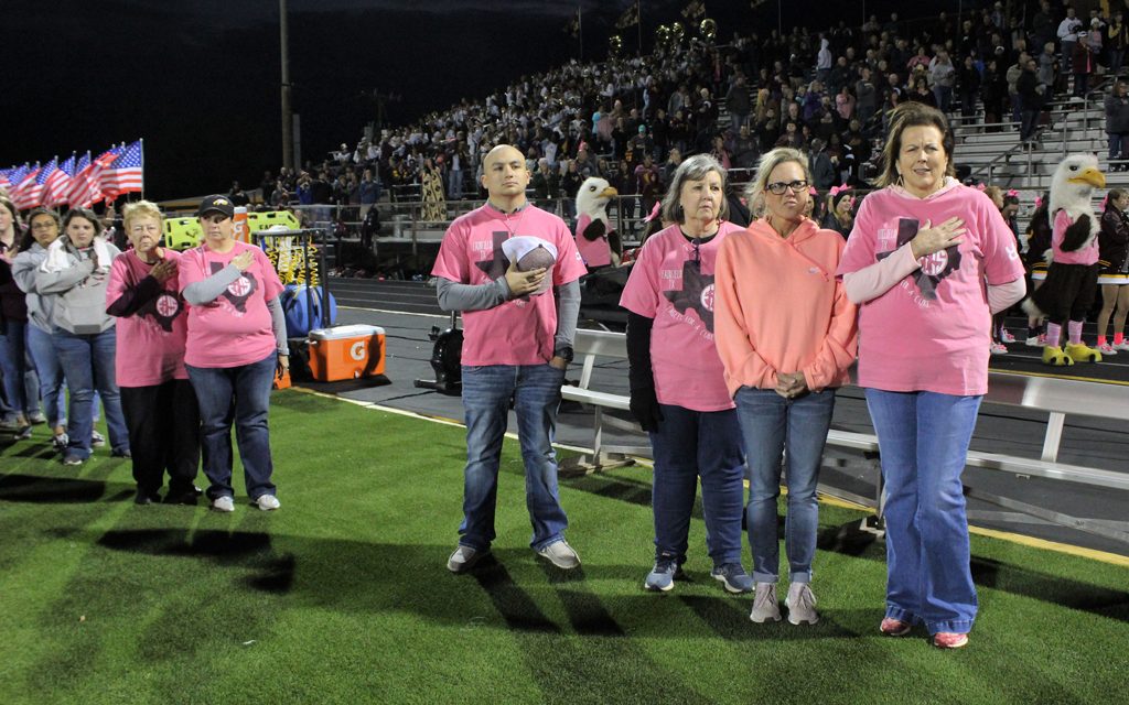 Fairfield Honors Survivors During October’s Pink Out Game