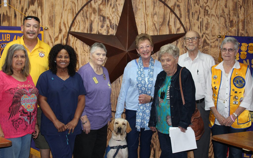 Leader Dog Visits Fairfield Lions Club