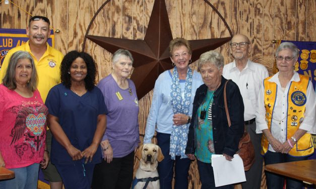 Leader Dog Visits Fairfield Lions Club