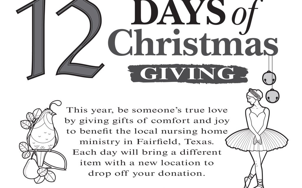 Join In The 12 Days of Giving This Christmas