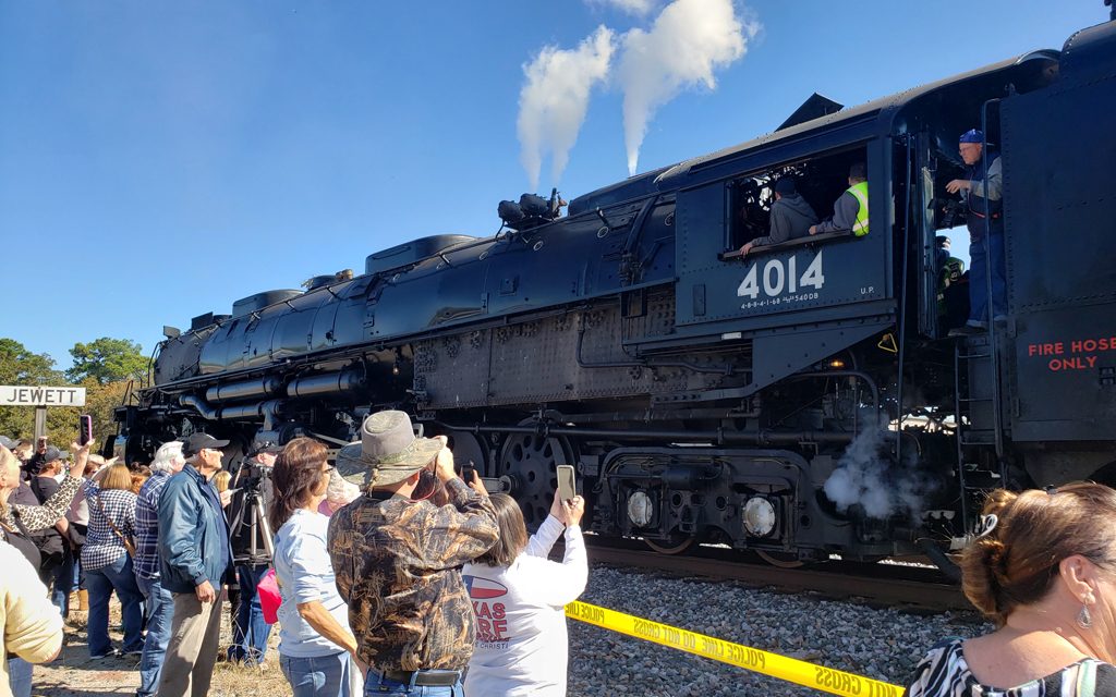 Big Boy Locomotive #4014 Rolls Through Leon County