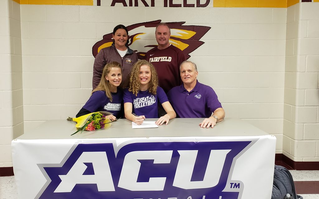 Bossier Signs With Abilene Christian for Volleyball