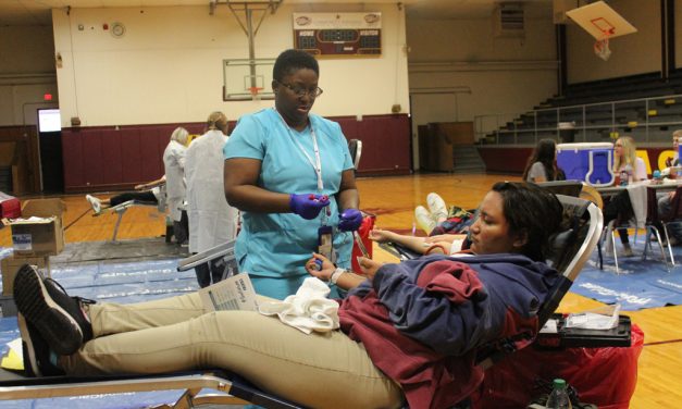 ‘A Positive’ Change:  Students Donate Blood to Carter Bloodcare