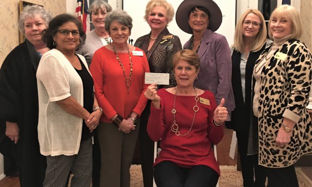 Fairfield History Club Donates Toward Food Bank Lobby