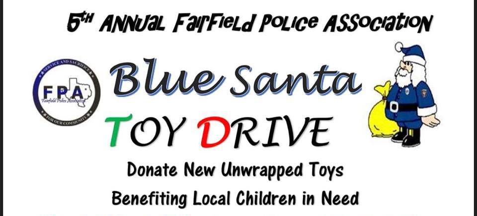 Fairfield’s Blue Santa Toy Drive Kick’s Off for the Holidays