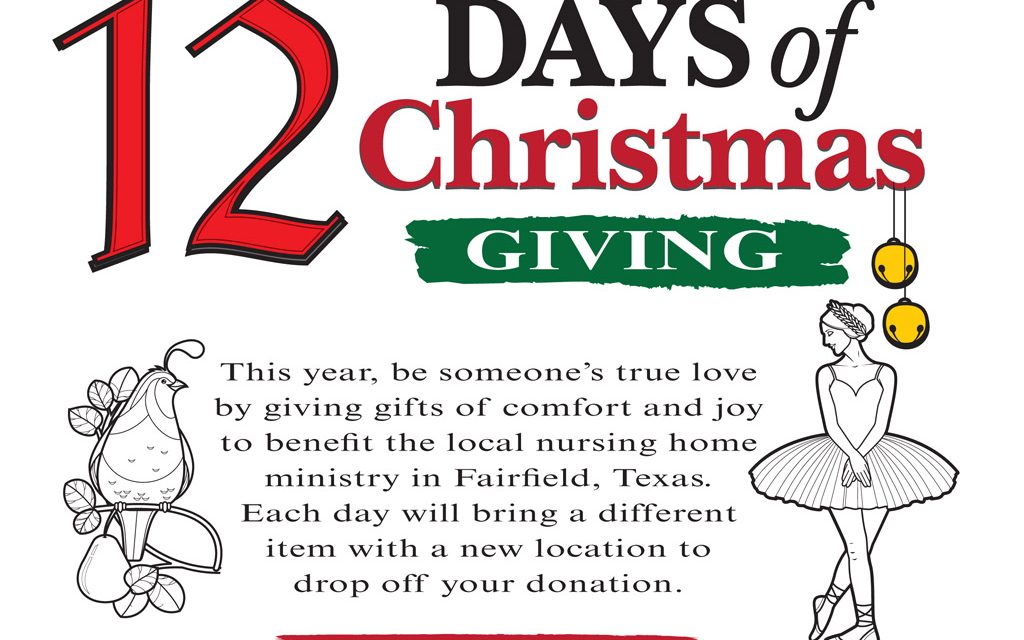 12 Days of Giving Begins Monday, Dec. 9th