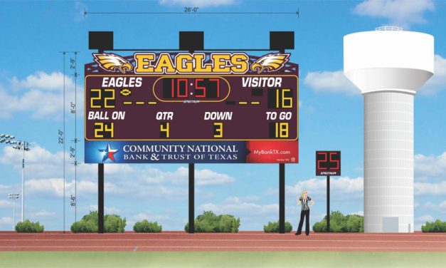 New Scoreboard Accept by FISD for Eagle Field