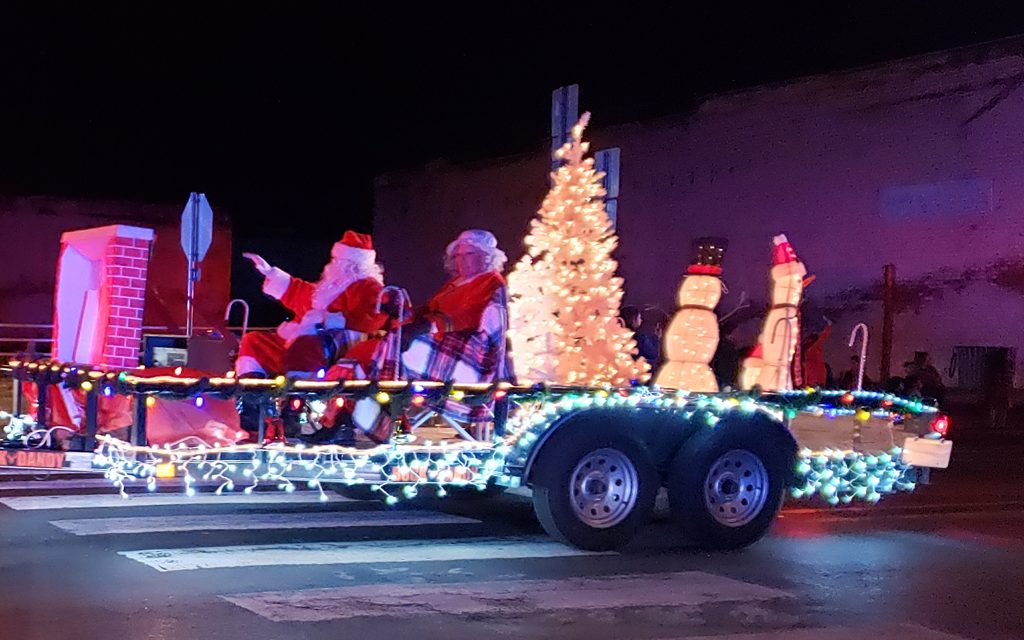 Teague Parade Of Lights Takes Over Main Street