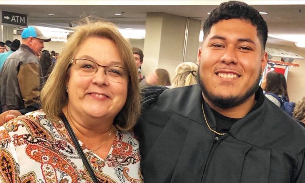 Teacher Watches Former Student Graduate at TSTC