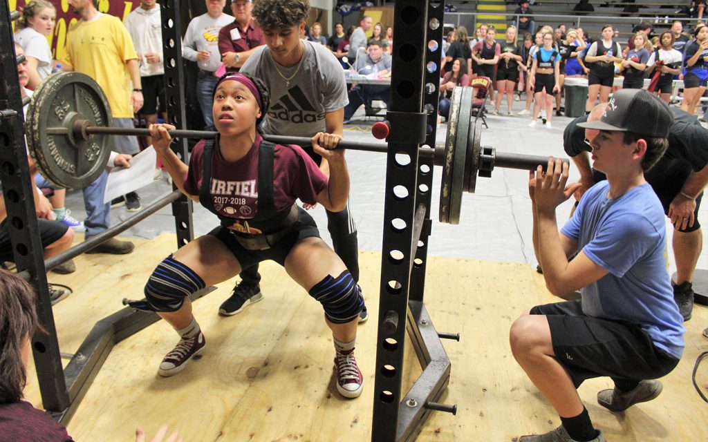 Eagle Strong At Powerlifting Meet