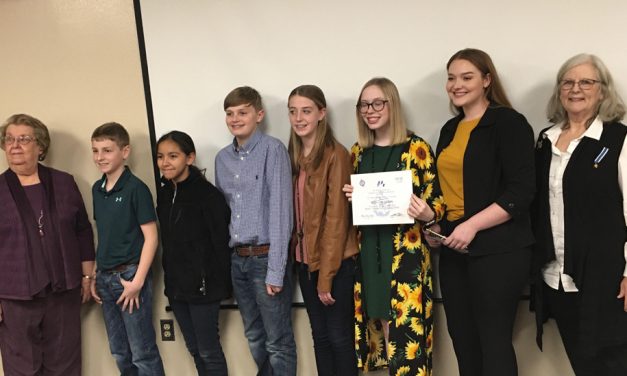 Essay Winners Welcomed by NSDAR members at February Meeting