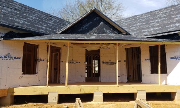 Construction Update for Unique Architectural Home at the County Museum