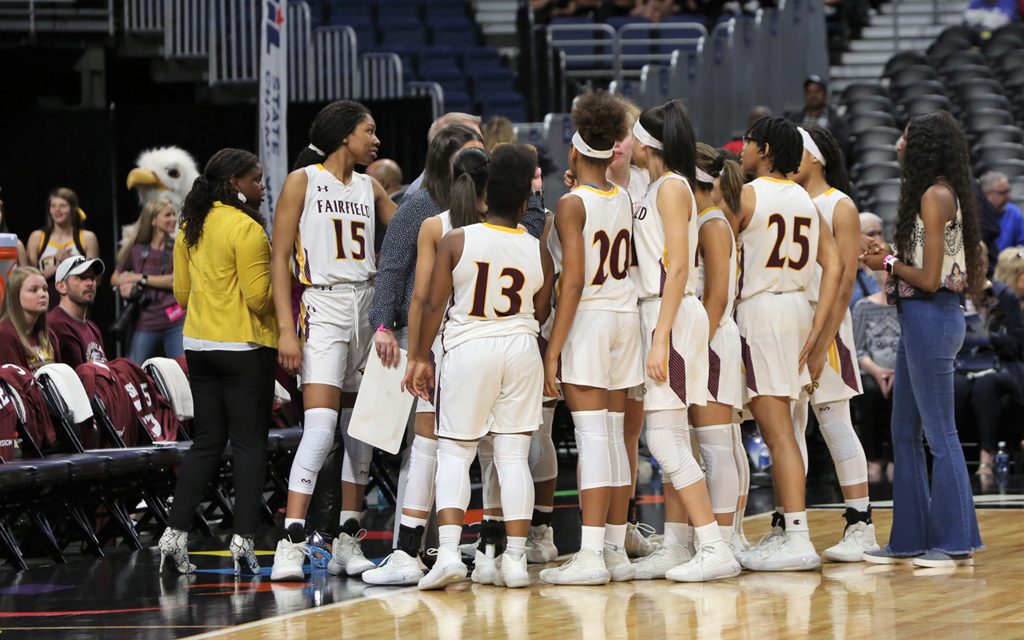 Lady Eagles Cruise Past Dallas Lincoln 76-51 in State Semi-Final