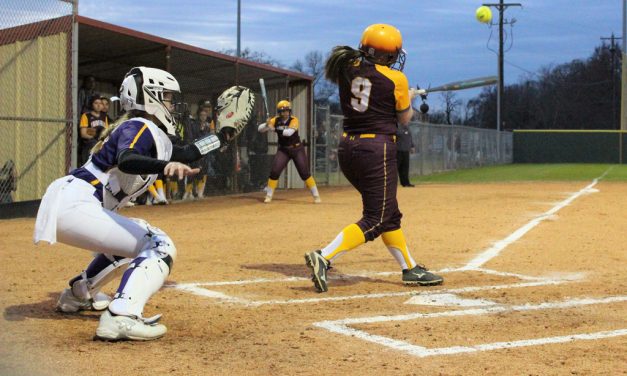 Lady Eagles Win First Softball Game