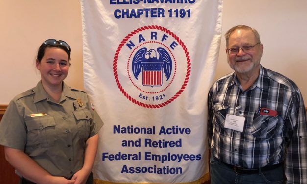 Stephanie Hebert with U. S. Corps of Engineers Speaks to NARFE
