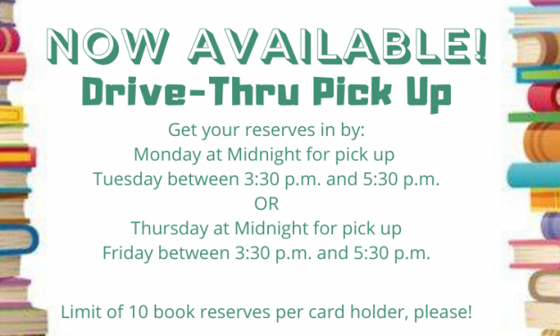 Fairfield Library Re-Starts Drive-Thru Book Pick Up Program