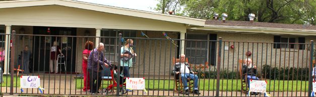 Parade of Love for Residents of Fairview Healthcare in Fairfield