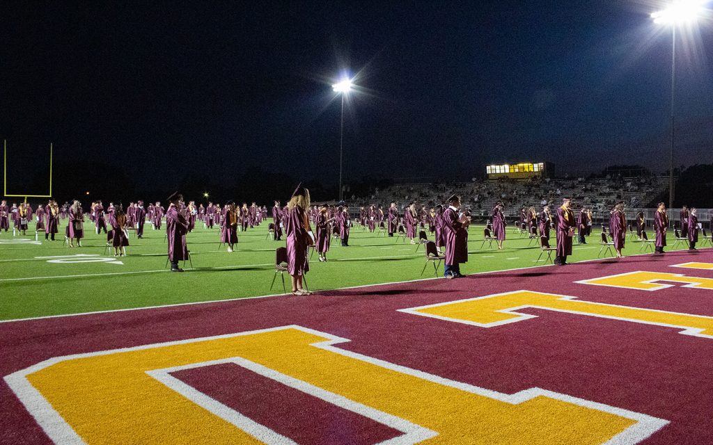 Fairfield Graduation Celebration On Eagle Field