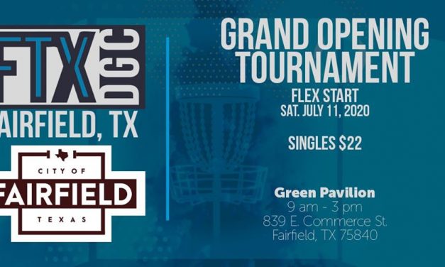 Grand Opening Disc Golf Tournament This Saturday, July 11th