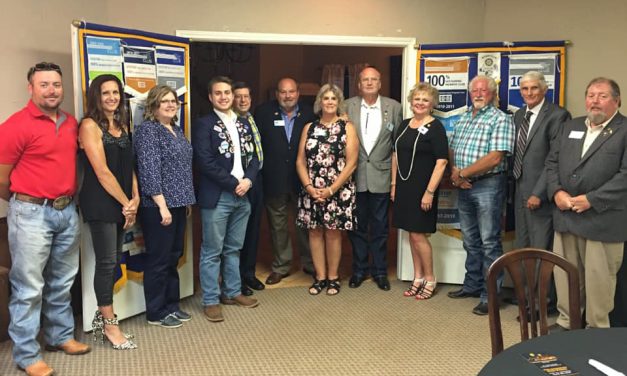 District Governor Welcomed by Members of Fairfield Rotary Club