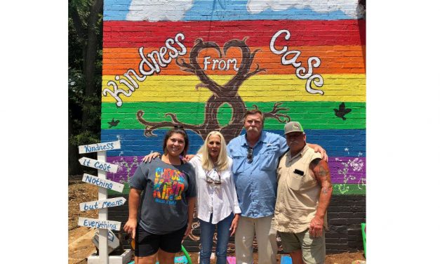 Rainbow Mural Honors Kindness Exemplified by the Life of Case Robinson