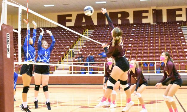 Lady Eagle Volleyball Takes to Court Against Crockett