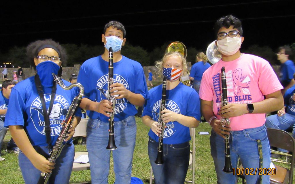 Bulldog Band Members Recognized