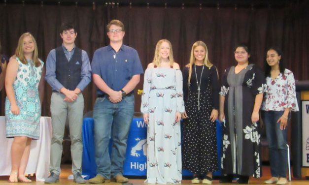 New Members Inducted in WHS Nat’l Honors Society