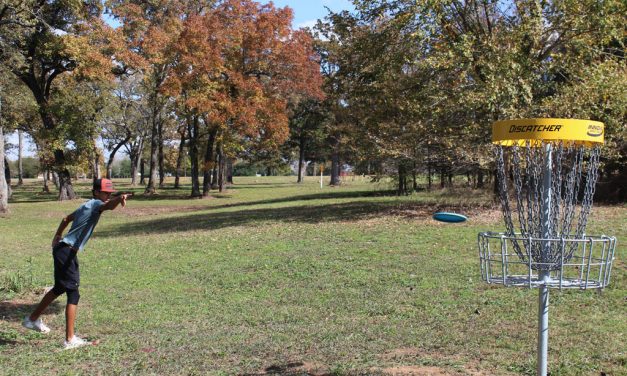 Students Beginning to Use Local Disc Golf Course