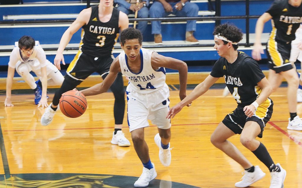 Wortham Bulldogs Hit The Court Against Cayuga