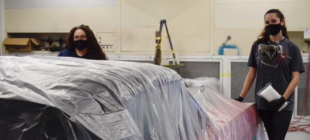 TSTC Auto Collision Program Provides Women With Skills for the Workforce