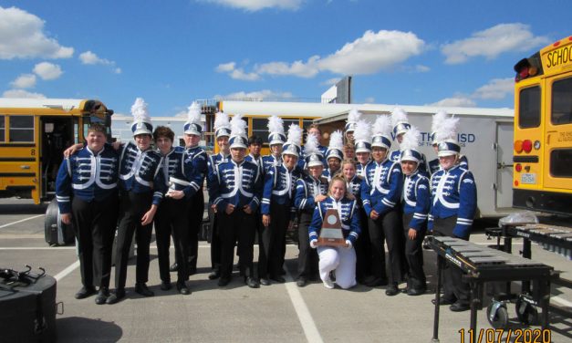 Wortham Bulldog Marching Band Earns Superior Rating