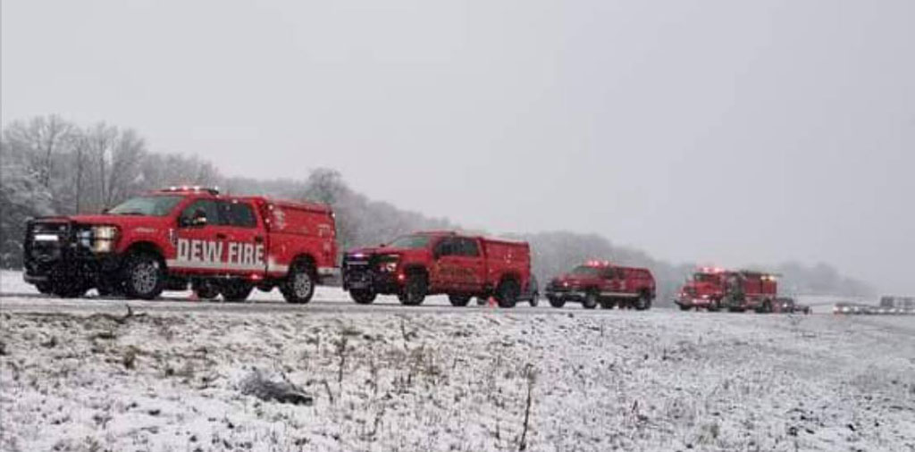 All Hands On Deck:  First Responders Spend Snow Day at Work