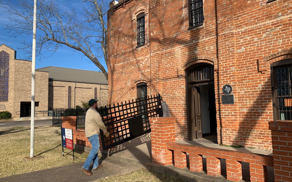 Freestone County’s Historic Jail Nears Completion