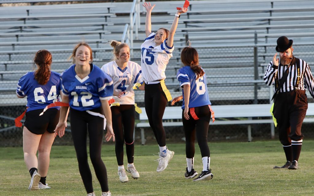 Powder Puff Fun at Wortham’s Bulldog Field