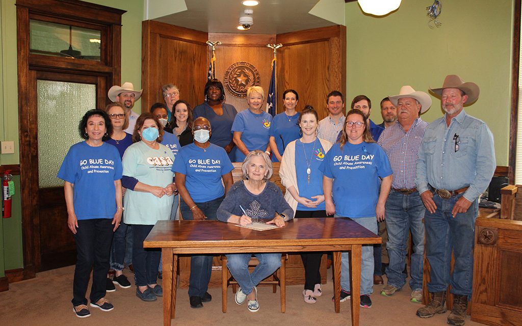 Child Abuse Prevention Month Proclaimed by Freestone County Judge