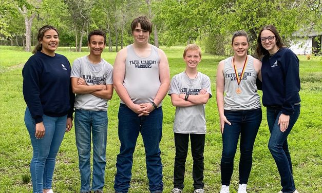 Faith Academy Track Team Competes