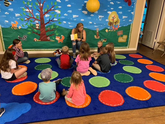Trinity Lutheran’s New Story Time a Success
