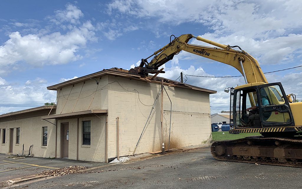 Demolition Begins On Old City Hall Building