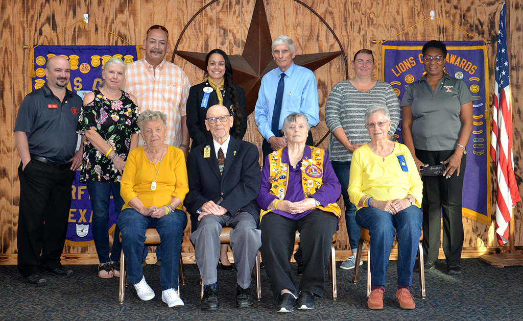 Officers, New Members Recognized at Fairfield Lions Club