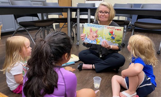 New Fairfield Elementary Principal Shares Storytime at Library